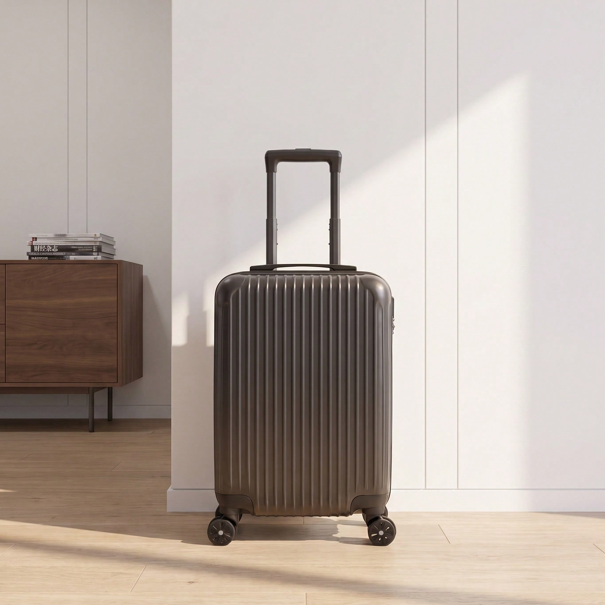 Cabin Size Lightweight Travel Trolley - Valise à roulettes rigide en ABS