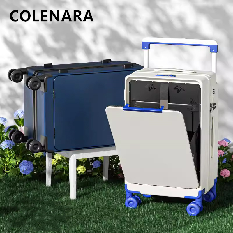 Front Opening Laptop Luggage 24 Inch - Valise COLENARA ABS+PC à ouverture frontale