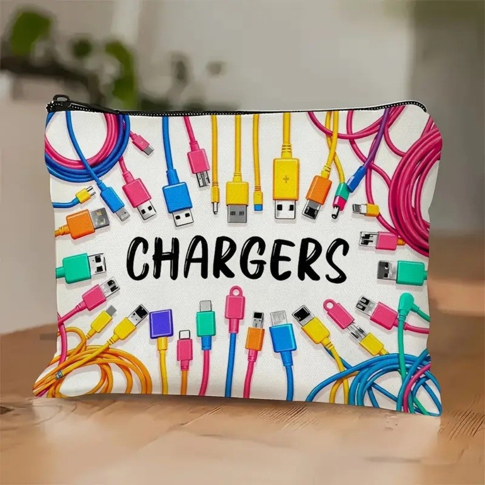 Cosmetic Bags - Nouvelle pochette de rangement pour chargeur