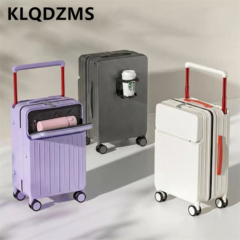 KLQDZMS Valise à ouverture fro - Front Opening Laptop Luggage 24 Inch avis et prix