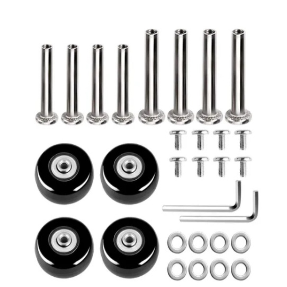2/4 pièces Roulettes silencieu - Silent Replacement Luggage Wheels avis et prix