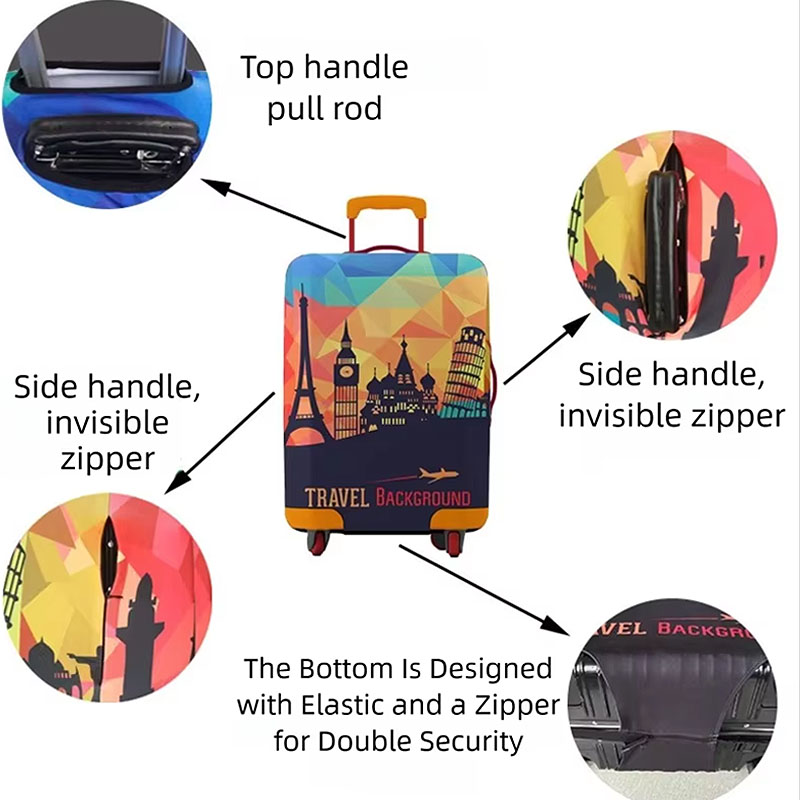 Nouvelle housse de protection  - Waterproof Suitcase Cover Protector avis et prix