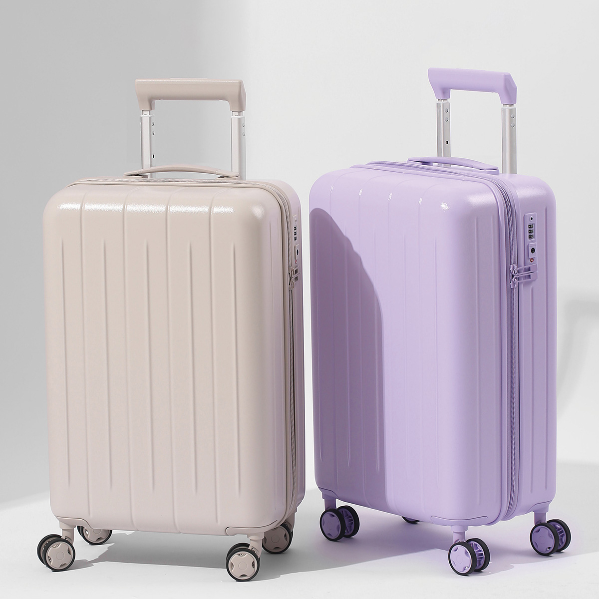 Valise rigide pour ordinateur  - Spinner Wheel Rolling Suitcase 20 Inch avis et prix