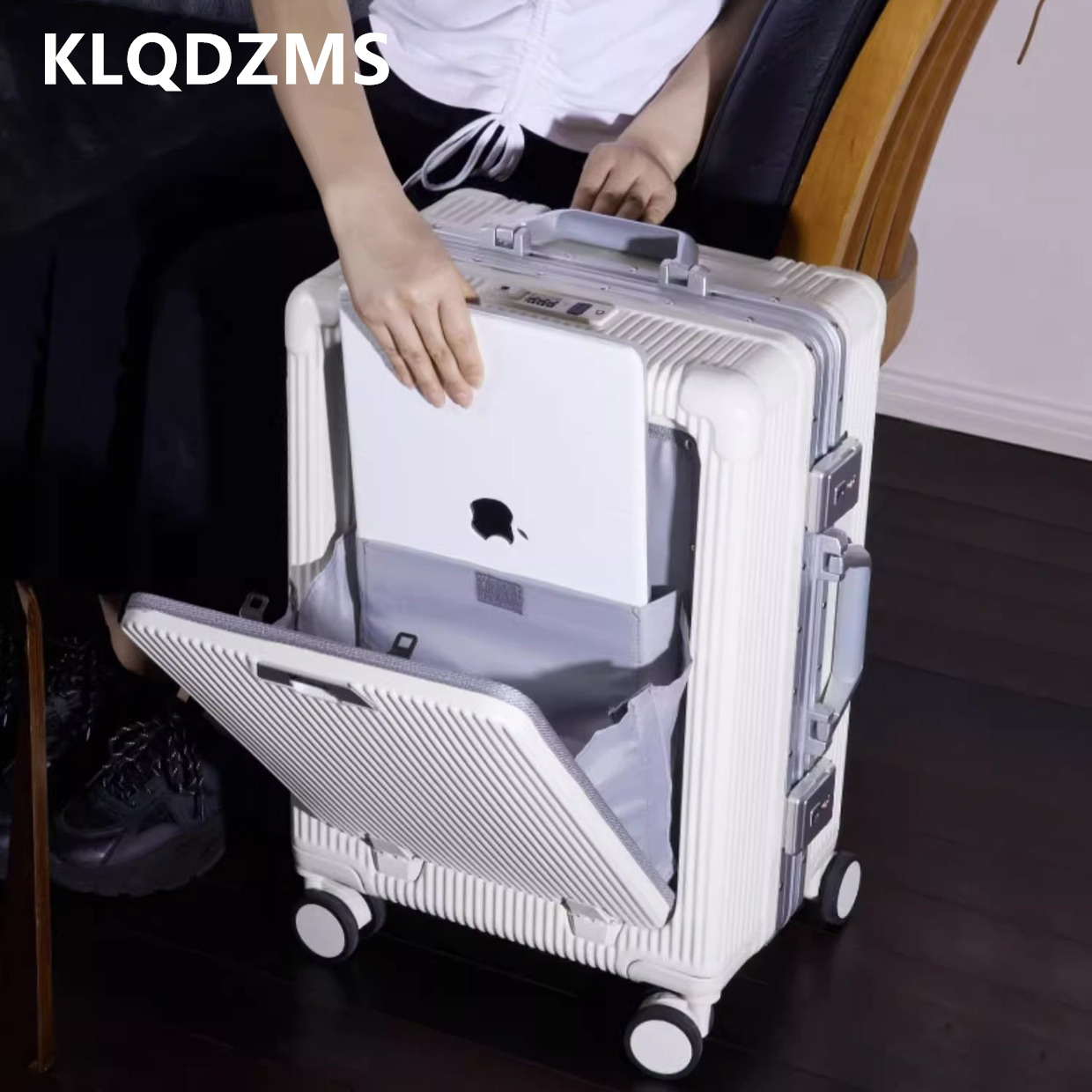 KLQDZMS Valise de voyage multi - Front Opening Laptop Luggage 24 Inch avis et prix