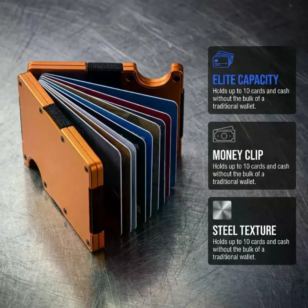 Porte-cartes en alliage d'alum - Wallets avis et prix