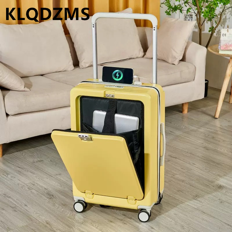 KLQDZMS Valise de haute qualit - Front Opening Laptop Luggage 24 Inch avis et prix