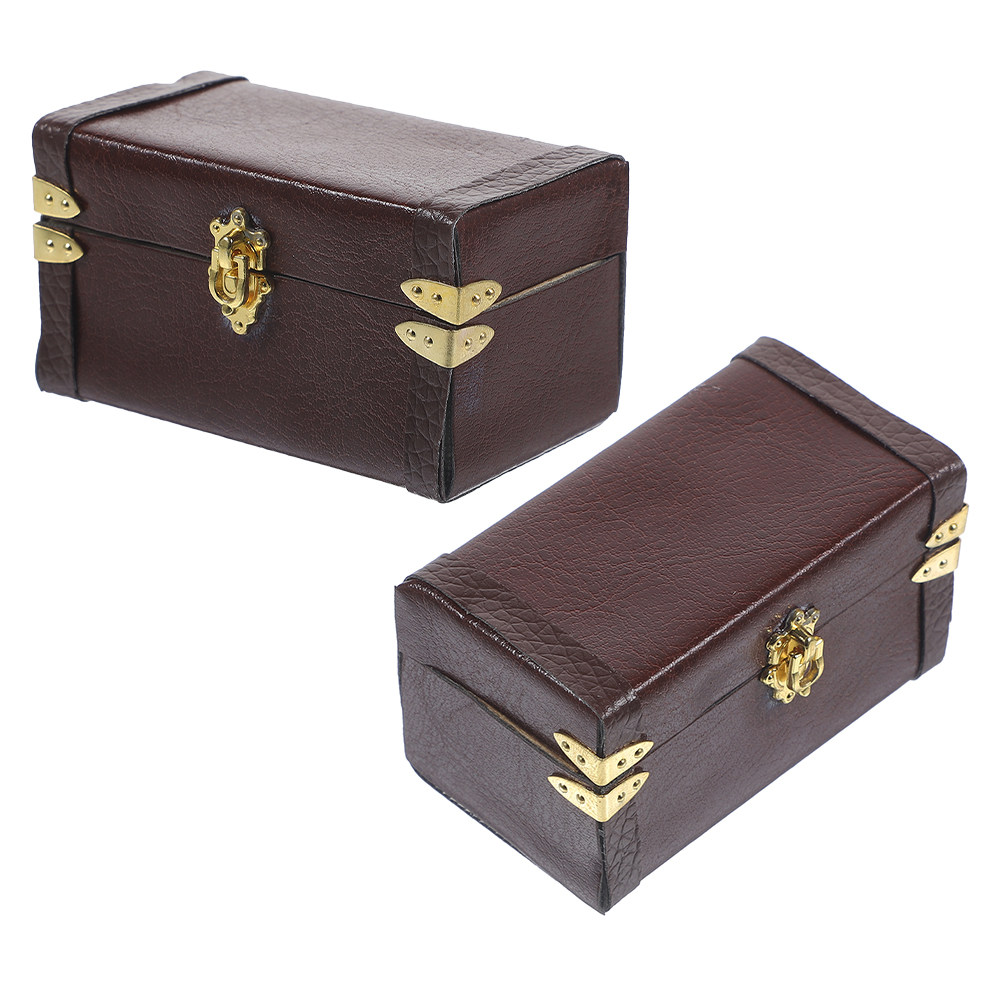 2 valises miniatures de style  - Retro Vintage Trunk Suitcase avis et prix